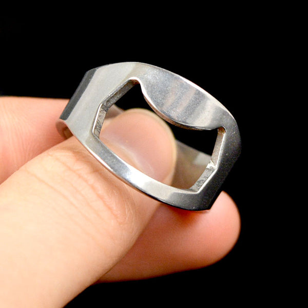 Ring-Shape Stainless Steel Bottle Opener