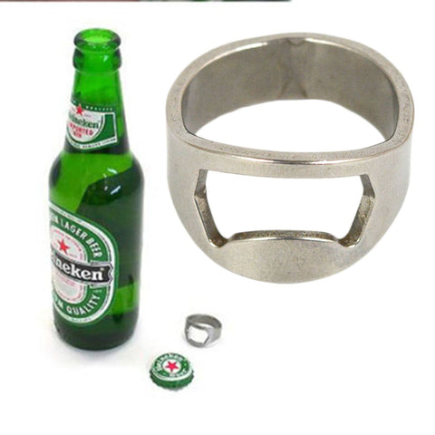 Ring-Shape Stainless Steel Bottle Opener