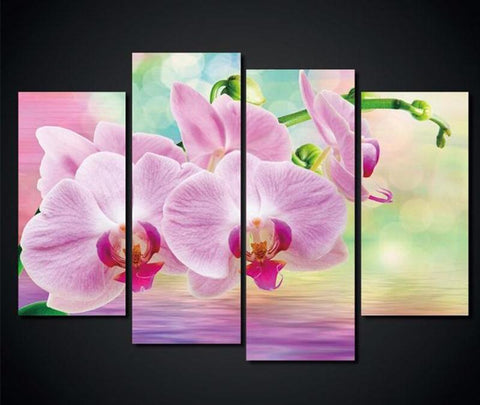 Printed Flowers Canvas