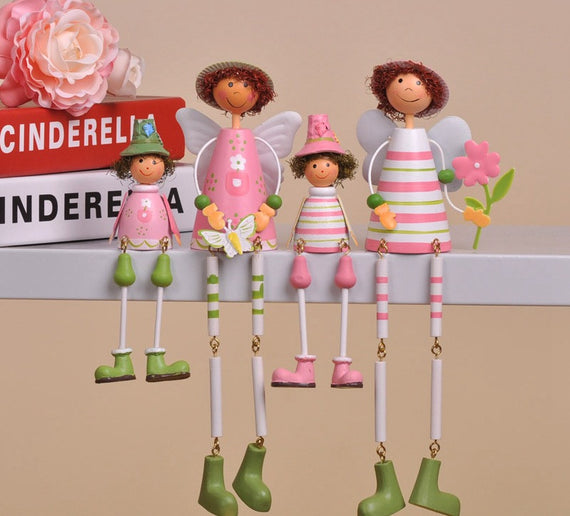 Handmade Family Painted Wooden Dolls