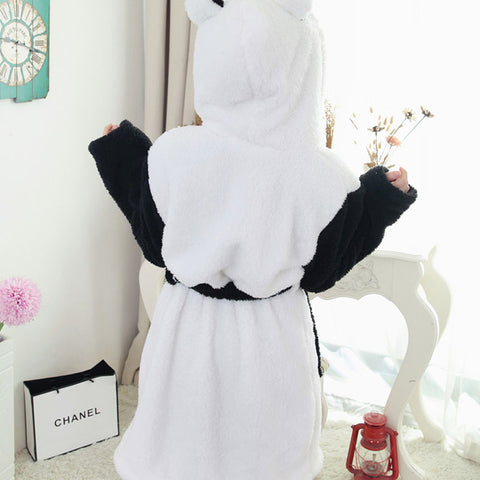 Panda Theme Bathrobe