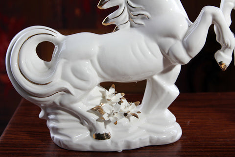 Antique Chinese Auspicious Horse Decor