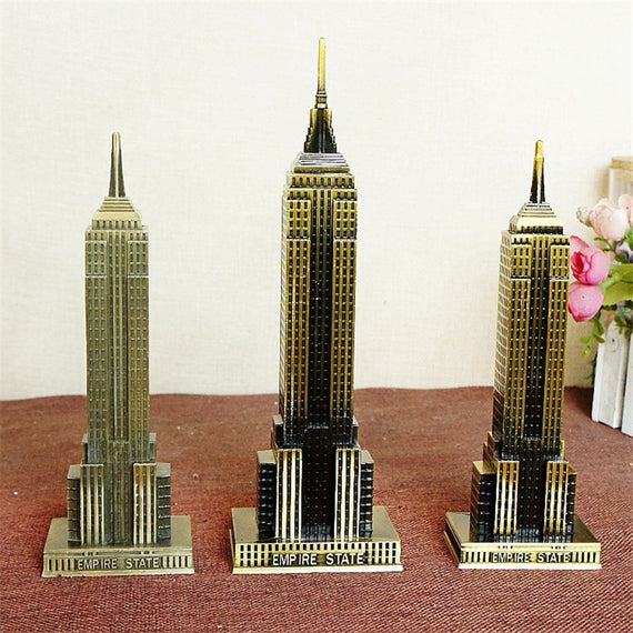 Metal Type Empire State Building