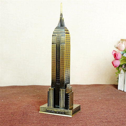 Metal Type Empire State Building