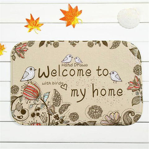 Trendy Indoor/Outdoor Home Doormat