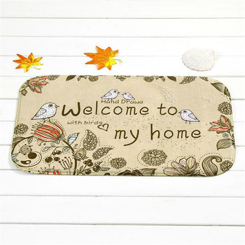 Trendy Indoor/Outdoor Home Doormat