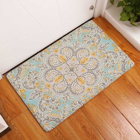 Floral Printed Welcome Home Doormats