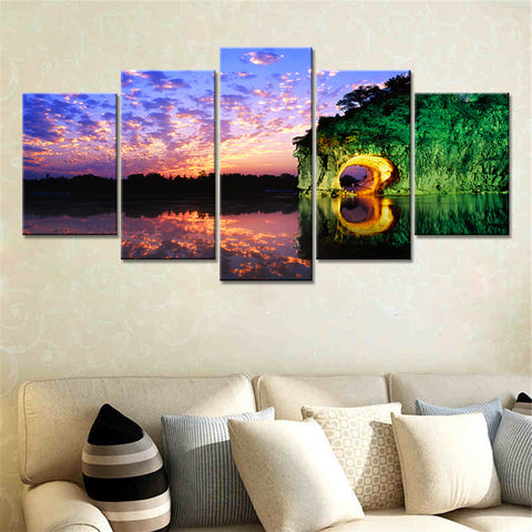 Landscape And Modular Wall Paintings