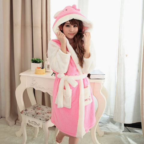 Panda Theme Bathrobe