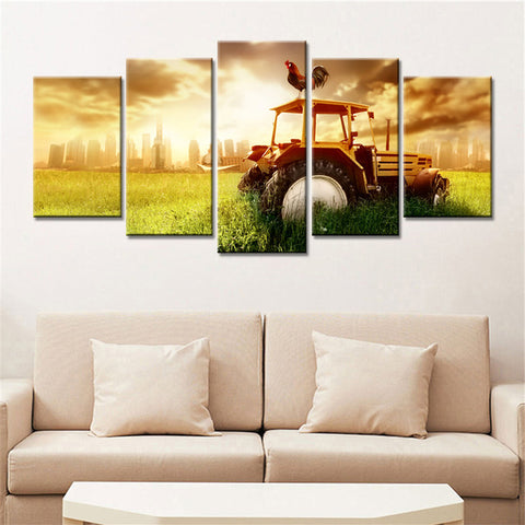 Landscape And Modular Wall Paintings