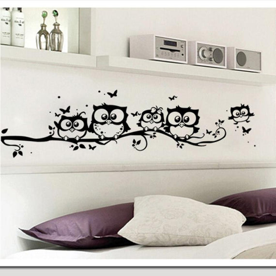 Animals And Tree Wall Stickers